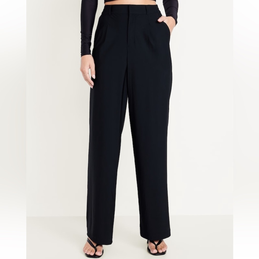 Old Navy High-Waisted SleekTech Trousers